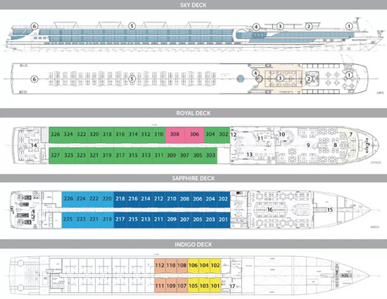 Avalon Poetry II deck plans
