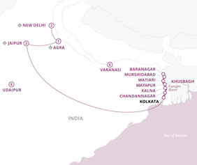 India gay cruise map