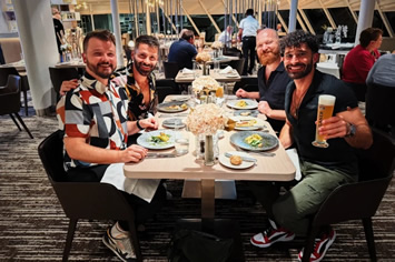 Rainbow gay cruise dining