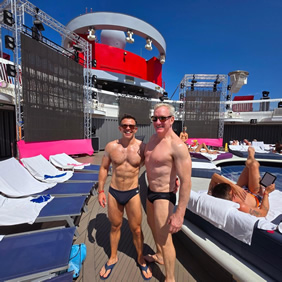 Virgin gay cruise sea day