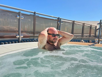 Virgin gay cruise jacuzzi