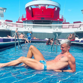 Virgin gay cruise sea day