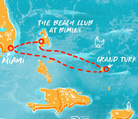Waves of Pride gay cruise map