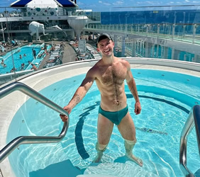 Celebrity gay cruise sea day