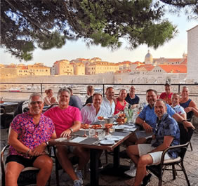 Dubrovnik gay tour dinner