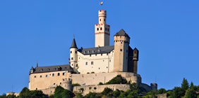 Rhine river gay cruise - Marksburg Castle