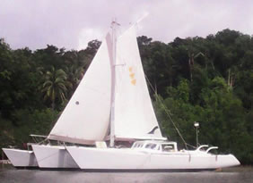 Asia gay sailing trimaran