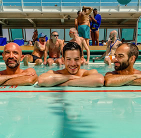 La Demence Gay Cruise sea day