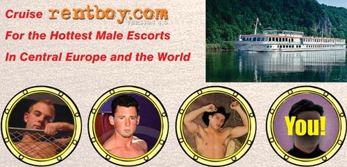 Rentboy Hottest Male escorts Europe Cruise