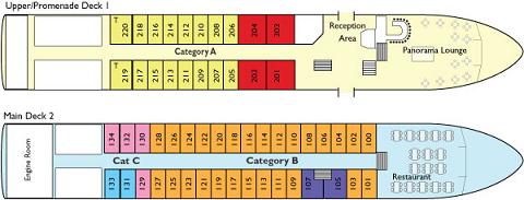 Switzerland II deck plans