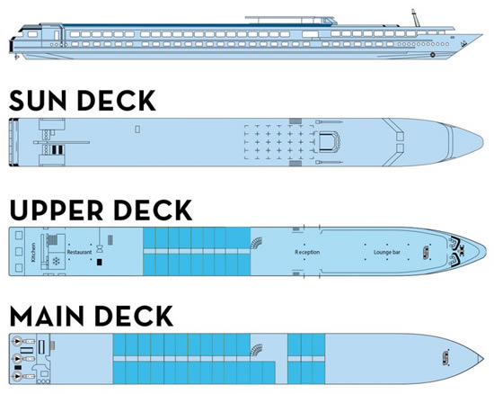 Victor Hugo deck plans