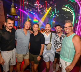 Outbound gay cruise party