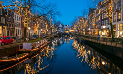 Amsterdam Christmas pre cruise gay tour