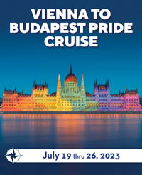 Vienna to Budapest Pride Gay Cruise 2023