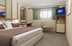 Pacific Encounter Oceanview Stateroom