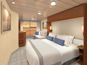 Silhouette Family Oceanview stateroom
