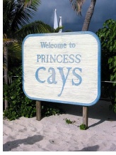 New Year's Caribbean Gay group cruise from visiting Princess Cays, Bahamas