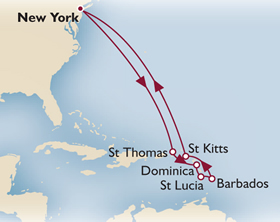 Christmas and New Year Caribbean Gay Group Cruise on Queen Mary 2