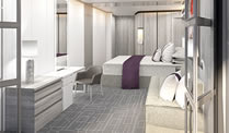 Celebrity Edge Concierge Class double stateroom with veranda