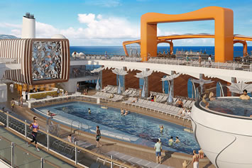 Celebrity Edge Pool Deck