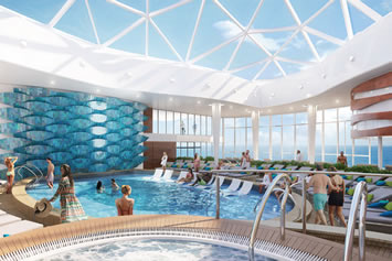 Celebrity Edge Solarium