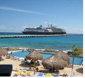 Equinox Ultimate Caribbean Gay group cruise visiting Costa Maya, Mexico
