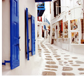 Equinox Greek Isles Gay group cruise visiting Mykonos, Greece