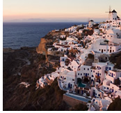 Holy Land Gay group cruise visiting Santorini, Greece
