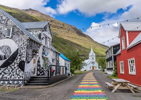 Iceland gay cruise - Seydisfjordur