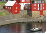 Iceland and Fjords Gay group cruise visiting Torshavn, Faroe Islands