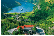 Iceland and Fjords Gay group cruise visiting Geiranger, Norway