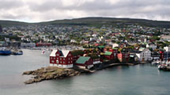 Iceland and Fjords Gay group cruise visiting Torshavn, Faroe Islands