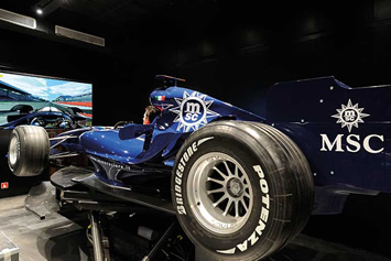 MSC Fantasia F1 Simulator