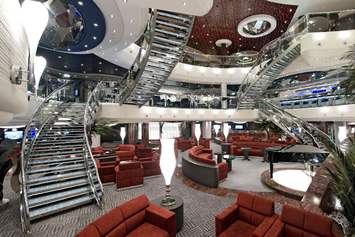 MSC Fantasia atrium