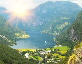Geiranger, Norway gay cruise