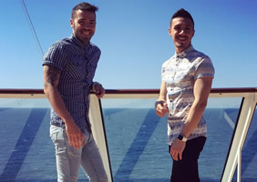 Panama Gay cruise day at sea