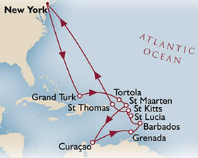 New Year Caribbean Gay Group Cruise on Queen Mary 2