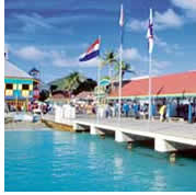 Queen Victoria Gay group Caribbean and Panama cruise visiting Philipsburg, St.Maarten