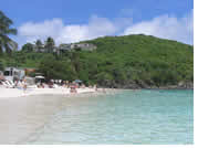Queen Victoria Gay group Caribbean and Panama cruise visiting Charlotte Amalie, St Thomas