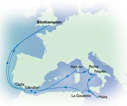 Queen Victoria Mediterranean Gay Group cruise