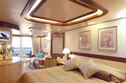 Queen Elizabeth Princess Suite cabin
