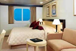 Queen Victoria Standard outside cabins