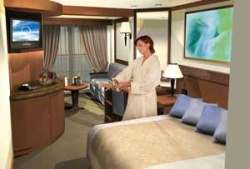 Queen Victoria Princess Suite cabin