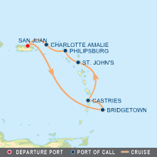 Southern Caribbean Gay Group Cruise on Celebrity's Summit
