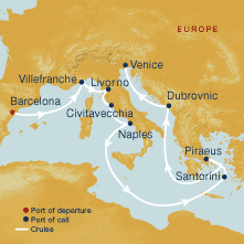Mediterranean Gay Group Cruise on Celebrity's Summit