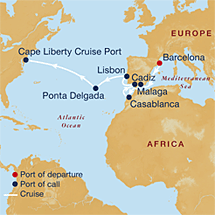 Transatlantic Crossing Gay Group Cruise on Celebrity's Constellation
