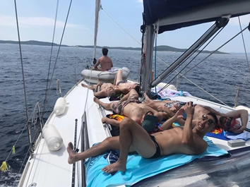 Croatia gay sailing holidays map