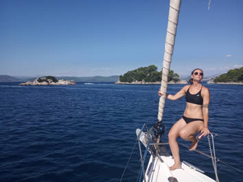Croatia women sailing cruise
