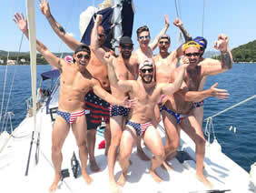 Mykonos gay sailing