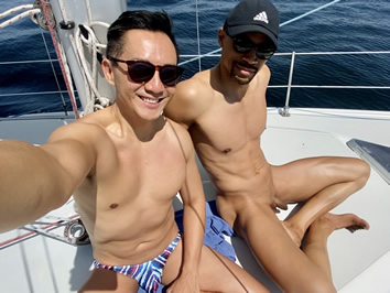 Sicily nude gay sailing